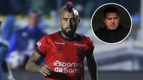Vidal habló de Riquelme y Boca. Foto: Getty