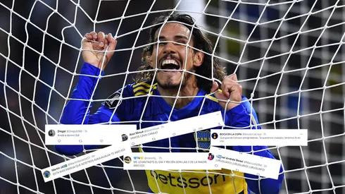 Cavani, metido en lo que viene (Getty)