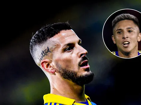 VIRAL | La reacción de Benedetto cuando los hinchas silbaron a Almendra