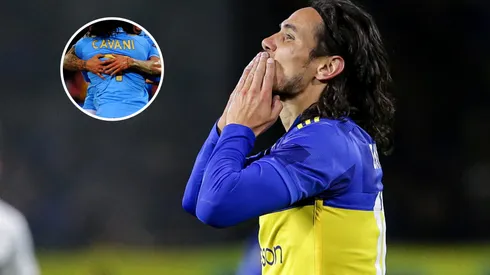 Fue compañero de Cavani en Napoli y PSG (Getty)