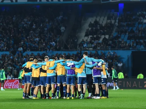Un día antes de la ida contra Boca, Racing presentó un nuevo refuerzo