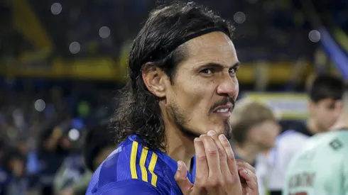 Edinson Cavani en Boca