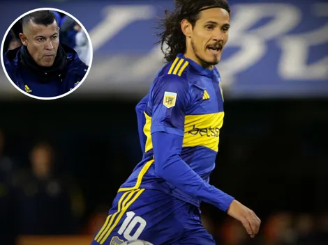 Por decisión de Almirón, Cavani no se entrena en Boca: el motivo