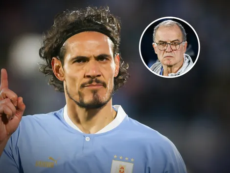 La tajante decisión de Bielsa con Cavani antes del inicio de las Eliminatorias