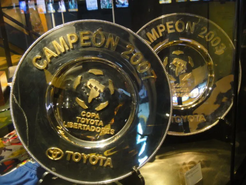 Los platos en el Museo de Boca.