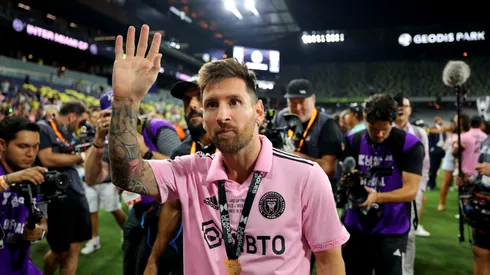 Messi, cerca de enfrentar a clubes sudamericanos. (Getty)
