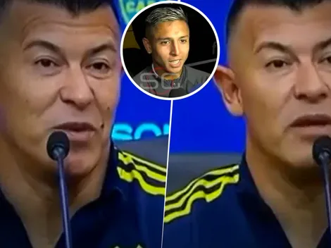 Almirón opinó sobre el picante cruce entre Benedetto y Almendra: "Un poco de..."