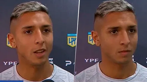 Los hinchas, durísimos con Almendra. Foto: Captura