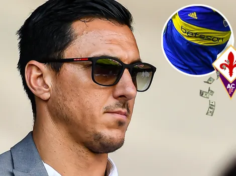 ¿Se va? Burdisso quiere llevarse a la Fiorentina a uno de los mejores jugadores de Boca