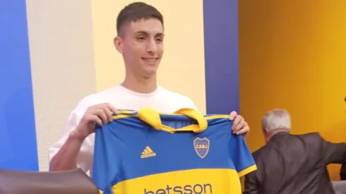 El quinto refuerzo. Foto: Prensa Boca