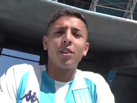 VIDEO | Polémica por la frase de Almendra en su presentación como refuerzo de Racing: "Ahora..."