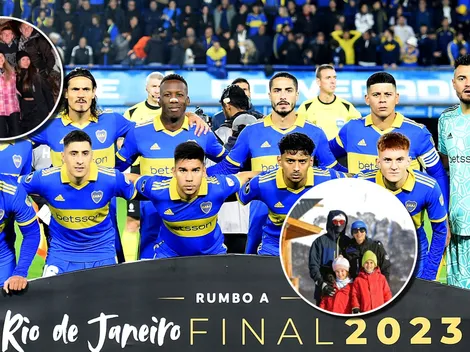 De paseo en la Patagonia: los 3 jugadores de Boca que se juntaron en el fin de semana libre