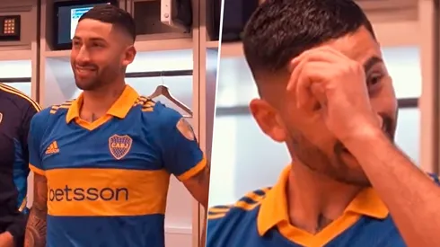 Alan Varela, emocionado. (Prensa CABJ)