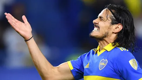 Edinson Cavani en Boca
