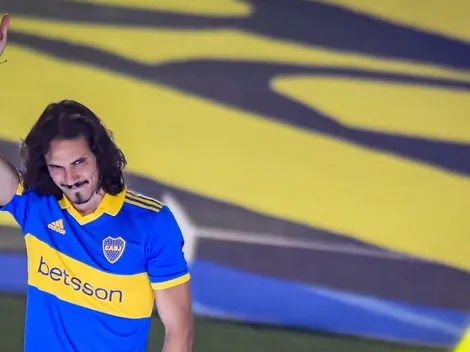 El llamativo posteo de Boca, a horas del debut oficial de Cavani