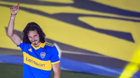 Edinson Cavani en Boca