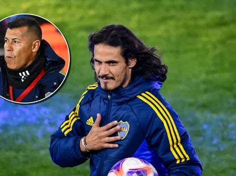 Increíble dato: la historia que une a Cavani y Almirón con un debut goleador del uruguayo