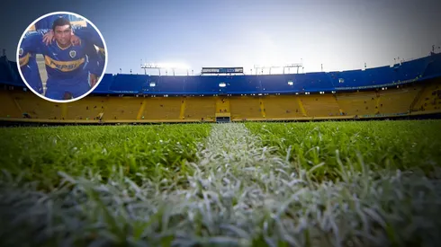 Jugó en Boca y ahora trabaja de guardia de seguridad. Foto: Getty/Captura