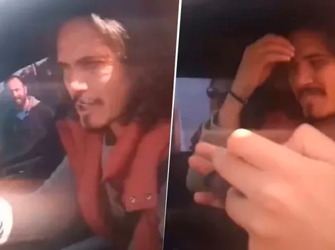VIDEO | Cavani y un lindo gesto con los hinchas: "Dio la vuelta"
