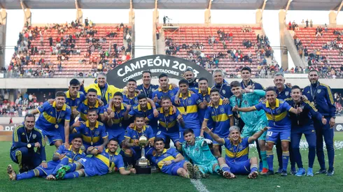 Boca, el último campeón de la Copa Libertadores Sub 20. Foto: Boca Oficial