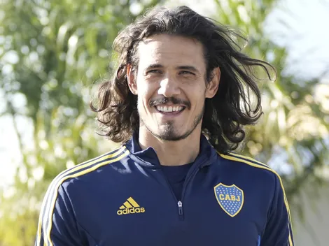 Ya sorprende: la frase que usaron en Boca para describir el nivel de Cavani