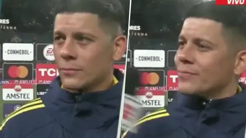Rojo habló tras el partido en Uruguay.