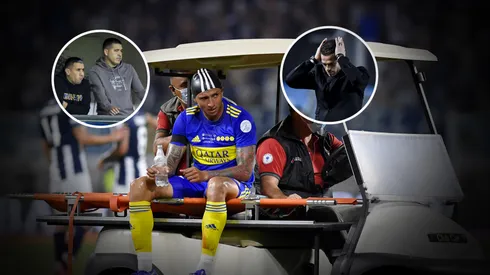 Almendra y Boca, en conflicto. (Getty)