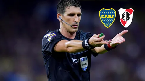 Andrés Merlos, el árbitro del Superclásico (Getty)