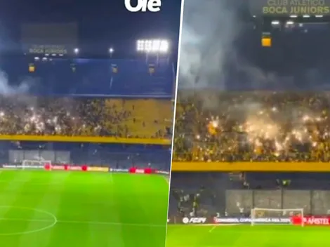 VIDEO | No lo podían creer: la reacción de los hinchas de Palmeiras al ver la fiesta de La Bombonera