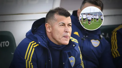 La modificación que realizará Jorge Almirón. Foto: Getty y Boca Oficial
