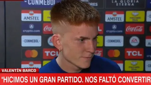 Valentín Barco aclaró la razón de su salida.