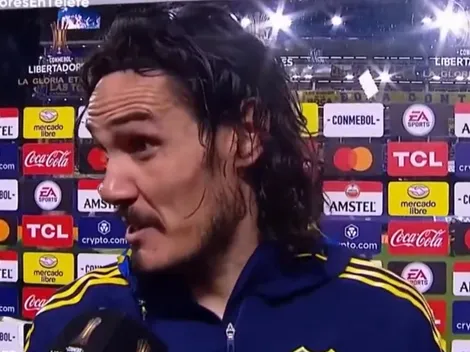 La dura respuesta de Cavani tras el empate: "Eso te parece a vos"