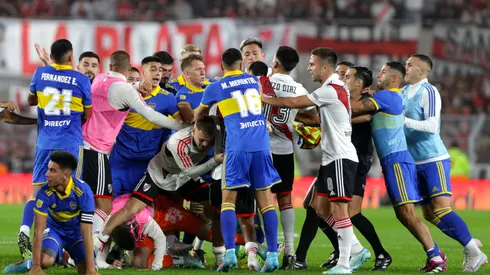 La conferencia previa al Superclásico se suspendió. Foto: Getty