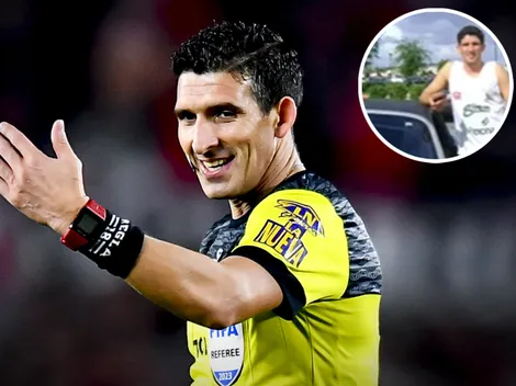 Viral en redes: apareció una foto que prueba que Andrés Merlos es hincha de River