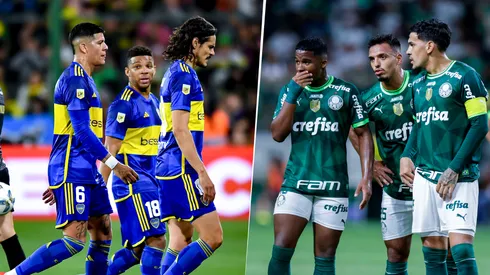 Boca vs Palmeiras por las semifinales de la Copa Libertadores. Foto: Getty