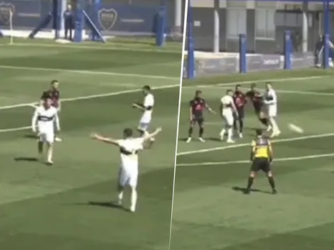 VIDEO | A lo Riquelme: golazo de tiro libre de Taborda en Reserva