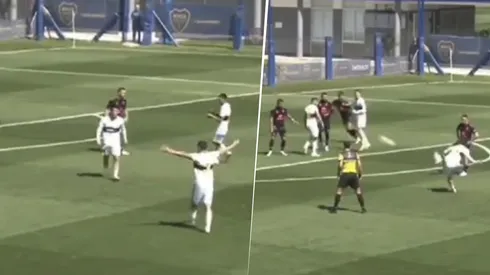 Gol de Taborda vs. Belgrano en Reserva