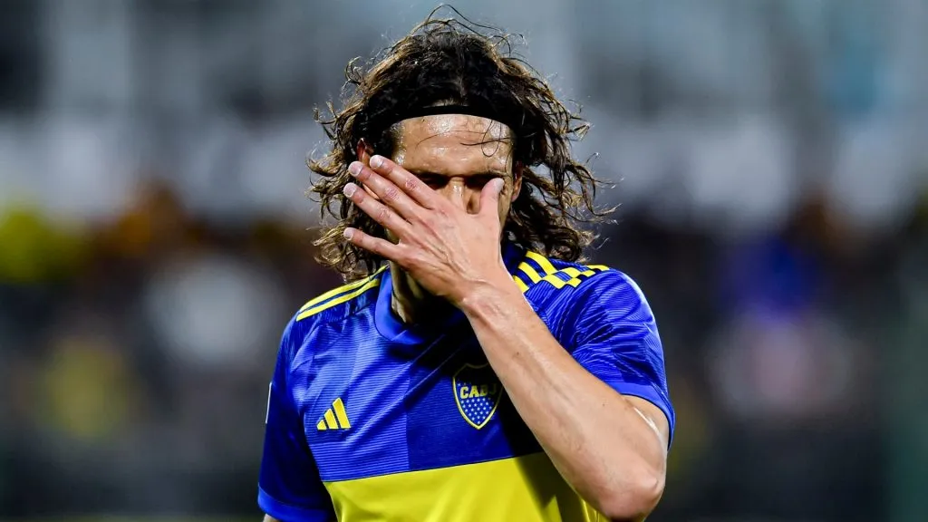 Temor en Palmeiras por Cavani. Foto: Getty