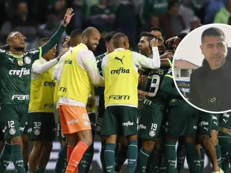 Riquelme analizó a Palmeiras y dijo cuál es el punto fuerte y el punto débil del equipo brasileño