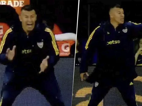 VIDEO | "¡Contagiá!": el firme pedido de Almirón a Pol Fernández en el partido de Boca contra Lanús
