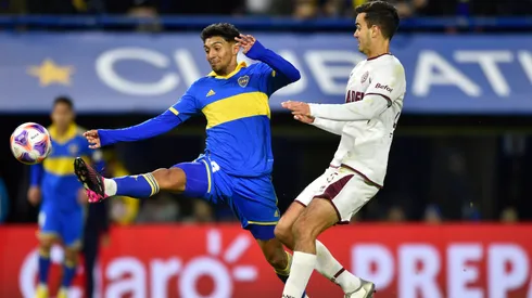 Boca vs. Lanús por la Copa de la Liga. Foto: Getty