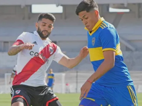 No se sacaron diferencias: Boca y River igualaron en el Superclásico de Reserva