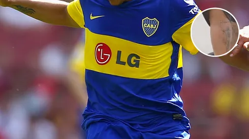 Se tatuó a Messi y despertó nostalgia en los hinchas. (Getty)