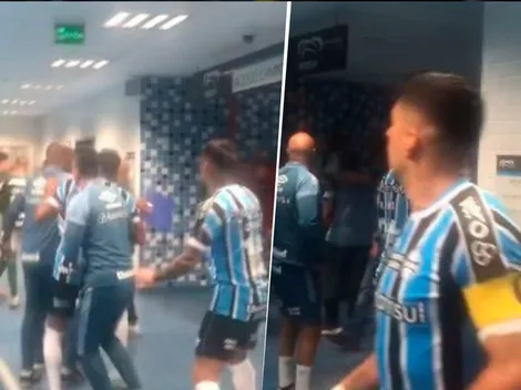 VIDEO | Tensión en Palmeiras a días de visitar a Boca: el cruce entre Gustavo Gómez y Luis Suárez