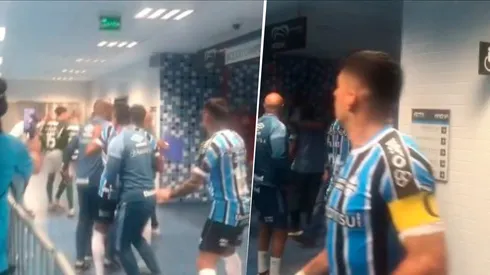 La pelea entre los referentes. Foto: Captura