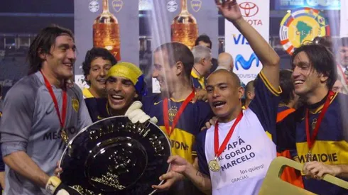 El jugador que se coronó campeón en el Xeneize.