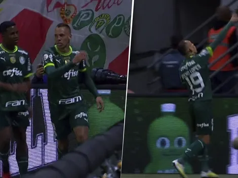 Insólito: por un gesto, los hinchas de Palmeiras piden que se vaya Breno Lopes