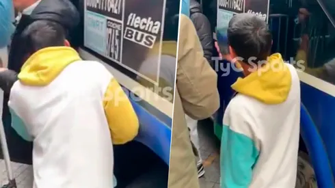 El deseo de un hincha Xeneize con Carlitos. Foto: Captura