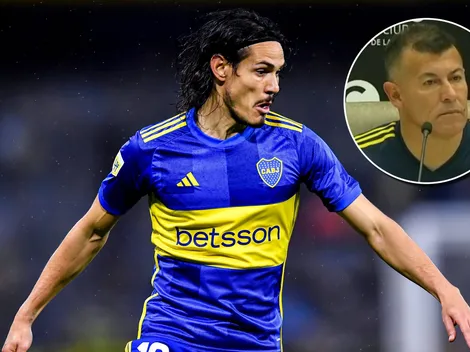 Almirón habló del presente de Cavani y destacó su labor dentro del plantel: "Está esperando..."