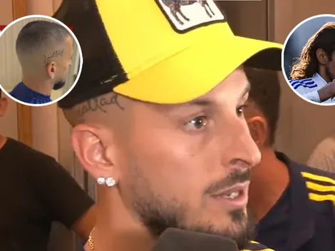 Benedetto habló de su nuevo look y de su competencia con Cavani: "Se puso contento"